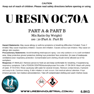 6.8KG U RESIN OC70A